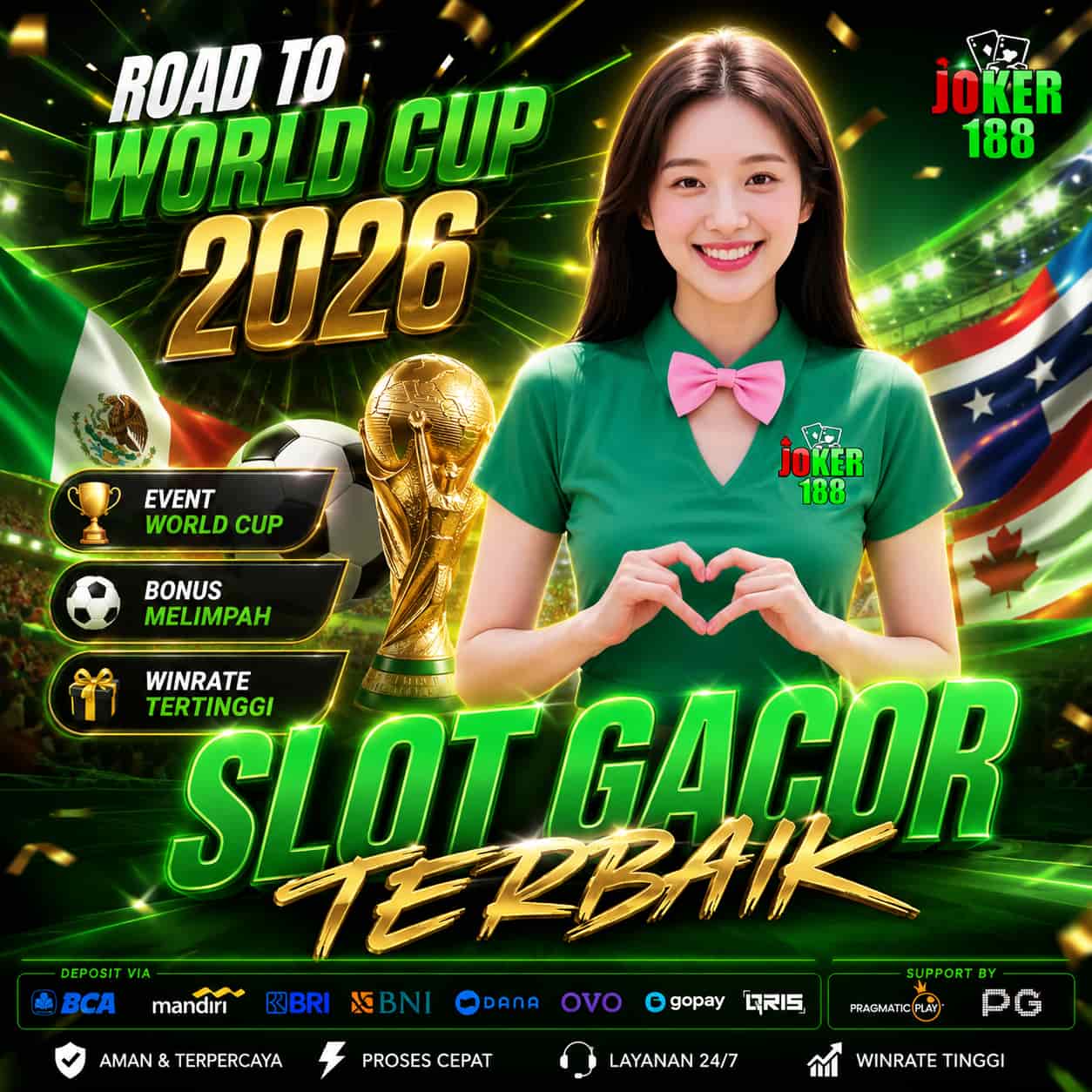 Joker188 - Daftar Situs Slot Terbaik Indonesia 2025 image 1